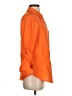 Drew Orange 3/4 Sleeve Button-Down Shirt Size S - photo 4