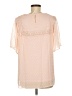 Unbranded 100% Polyester Pink Short Sleeve Blouse Size M - photo 2