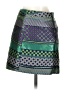 MAX Argyle Green Casual Skirt Size EU 36 / US 6 - photo 2