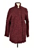 Nic + Zoe Burgundy Coat Size XL - photo 1