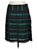 Apostrophe Stripes Teal Formal Skirt Size 2 - photo 2