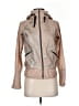 Reebok 100% Polyester Graphic Tan Windbreaker Size XS - photo 1