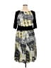 IGIGI Print Gray Casual Dress Size 18 - photo 2