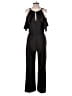 Beige by ECI Solid Black Jumpsuit Size M (petite) - photo 2