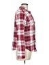 No Comment Plaid Burgundy Long Sleeve Blouse Size L - photo 4