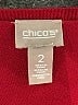 Chico's Red Pullover Sweater Size Lg (2) - photo 7