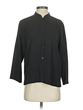 Eileen Fisher 3/4 Sleeve Button Down Shirt