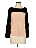 Joie 100% Rayon Color Block Black Long Sleeve Blouse Size S - photo 1