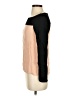 Joie 100% Rayon Color Block Black Long Sleeve Blouse Size S - photo 5