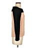 Joie 100% Rayon Color Block Black Long Sleeve Blouse Size S - photo 4
