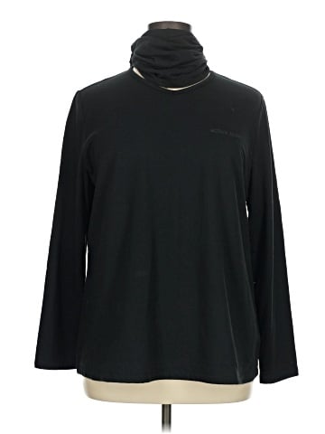 Ulla Popken Long Sleeve Turtleneck (view 1)