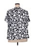 Lands' End Black Short Sleeve Blouse Size 3X - photo 2