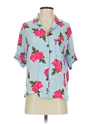 P.J. Salvage Short Sleeve Blouse (view 1)