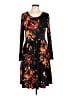 DB Moon Print Black Casual Dress Size L - photo 1