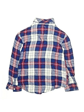 Justice Long Sleeve Button-Down Shirt (view 2)