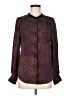 Rebecca Taylor 100% Silk Paisley Purple Blouse Size 8 - photo 1
