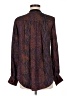 Rebecca Taylor 100% Silk Paisley Purple Blouse Size 8 - photo 2