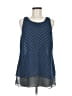 CAbi 100% Polyester Blue Tank Top Size M - photo 1