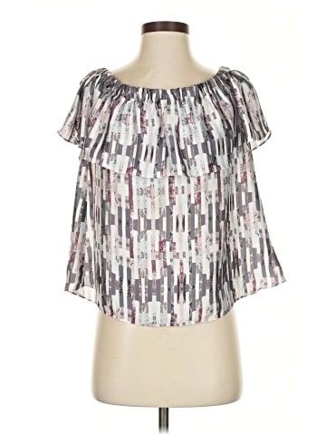 Matison Stone Short Sleeve Blouse (view 1)