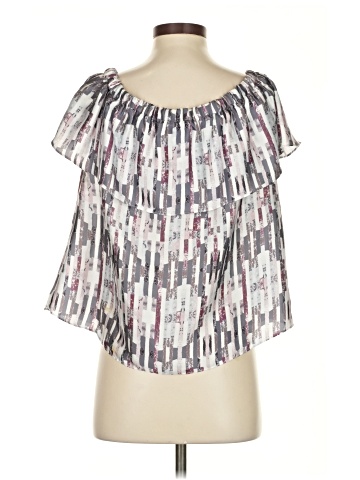 Matison Stone Short Sleeve Blouse (view 2)