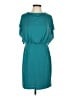 Jessica Simpson Solid Teal Casual Dress Size 4 - photo 1