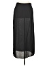JS Collections 100% Polyester Solid Black Formal Skirt Size 12 - photo 1