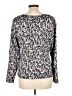 Liz Claiborne 100% Polyester Silver Long Sleeve Blouse Size L - photo 2