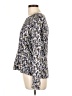Liz Claiborne 100% Polyester Silver Long Sleeve Blouse Size L - photo 5