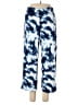 Sharagano Tie-dye Blue Casual Pants Size M - photo 1