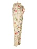 Express 100% Polyester Floral Ivory Casual Pants Size XS - photo 4