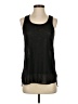 DKNY 100% Polyester Black Sleeveless Top Size S - photo 1