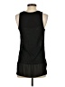 DKNY 100% Polyester Black Sleeveless Top Size S - photo 2