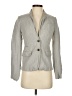 J.Crew Chevron-herringbone Gray Blazer Size 2 - photo 1