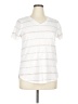 Thread & Supply Stripes Ivory Short Sleeve T-Shirt Size XL - photo 1