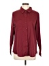 Assorted Brands 100% Polyester Burgundy Long Sleeve Blouse Size L - photo 1