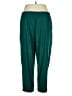 Lands' End Solid Green Active Pants Size 1X - photo 2