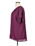 maette 100% Polyester Purple Short Sleeve Blouse Size 1X - photo 5