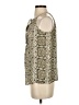 Joie Tan Sleeveless Blouse Size XS - photo 5