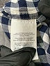 J.Crew Checkered-gingham Blue Long Sleeve Button-Down Shirt Size 00 - photo 8