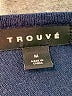 Trouve Blue Pullover Sweater Size M - photo 7