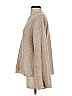 AEMI+CO Solid Tan Pullover Sweater Size S - photo 5
