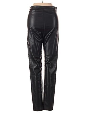 Zara Faux Leather Pants (view 2)
