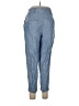 Boden Chevron-herringbone Blue Casual Pants Size 10 - photo 2