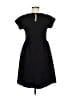J.Crew Solid Black Casual Dress Size 6 - photo 2