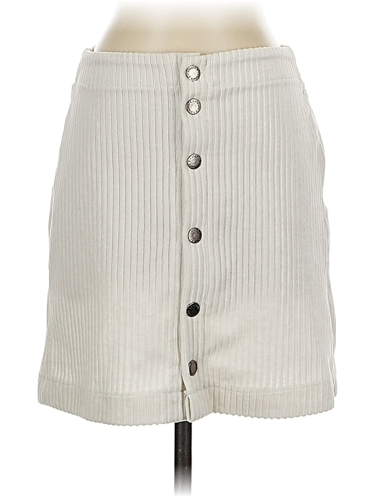Pre-owned Z Supply Casual Skirt In Ivory