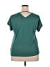 Bobeau Teal Short Sleeve Top Size XXL - photo 2