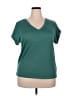 Bobeau Teal Short Sleeve Top Size XXL - photo 1