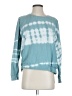 Splendid Tie-dye Teal Pullover Sweater Size S - photo 1