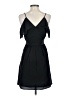 Madewell 100% Polyester Solid Black Cocktail Dress Size 00 - photo 2
