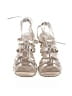 Via Spiga Metallic Silver Gold Wedges Size 6 1/2 - photo 2